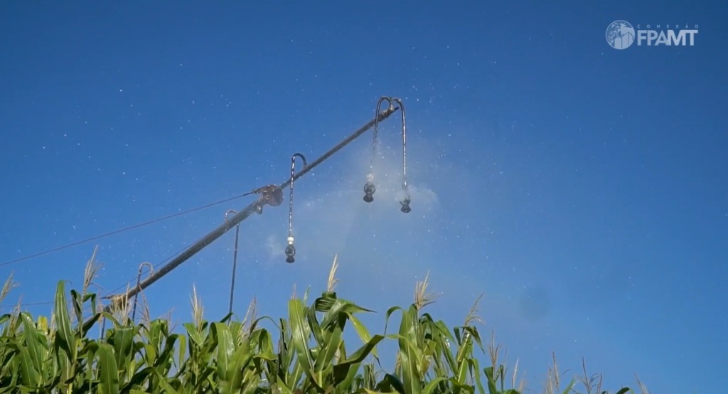 Irrigação área irrigada conexão fpa foto canal rural mato grosso