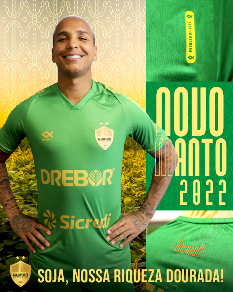 Nova camisa do Cuiabá homenageia o agro de Mato Grosso