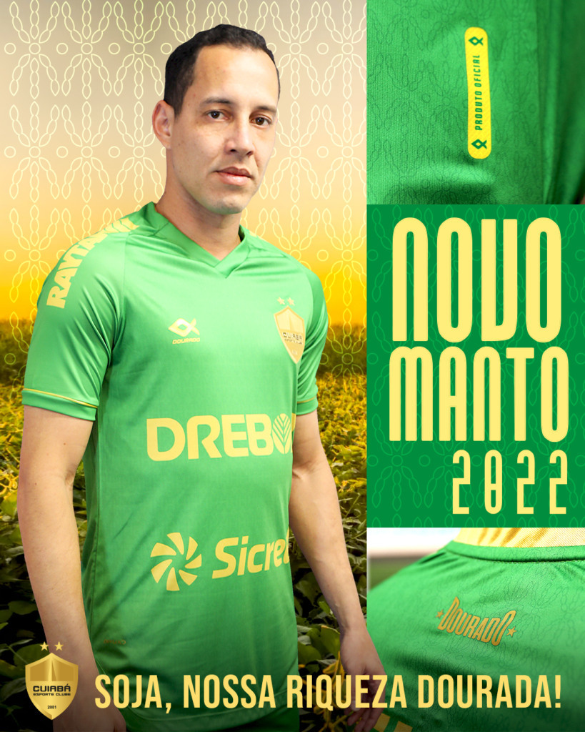 Nova camisa do Cuiabá homenageia o agro de Mato Grosso