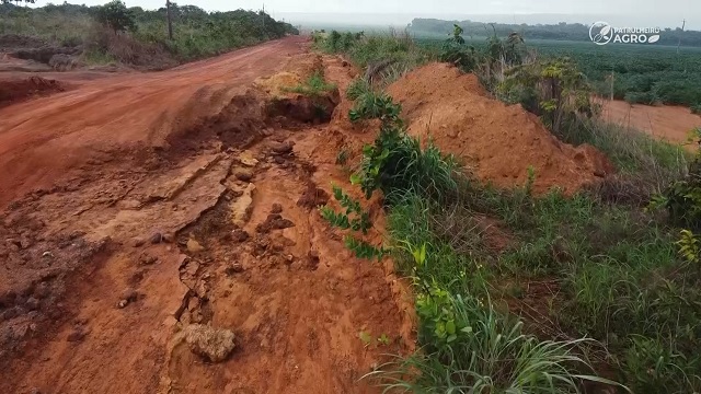 Patrulheiro Agro Nobres atoleiros escoamento